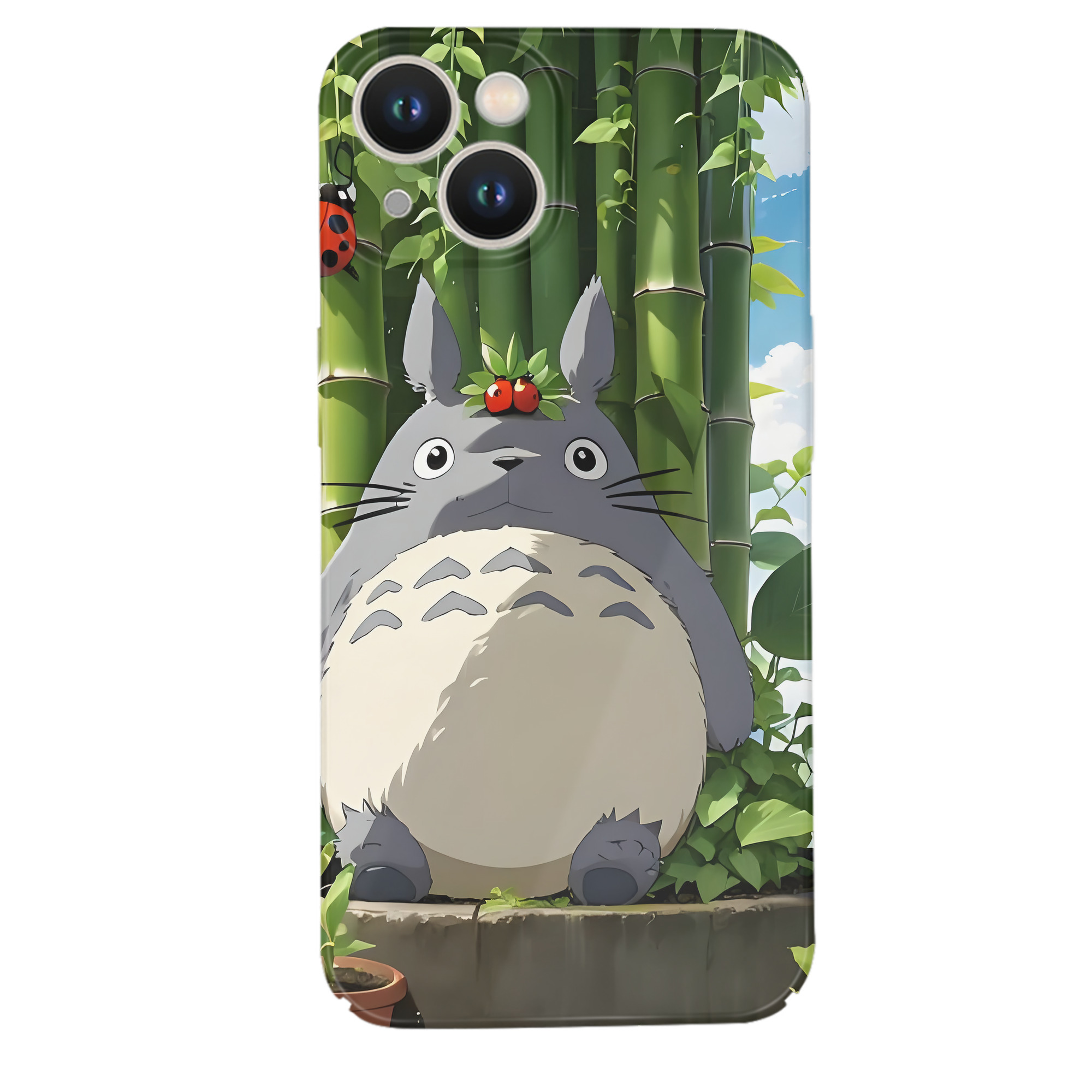 （画像用） となりのトトロ 草壁メイ 草壁サツキ My Neighbor Totoro Satsuki Kusakabe Mei Kusakabe 【iPhone 14シリーズ対応】ハードケース
